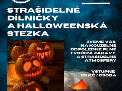 halloweenská stezka v týnci nad Sázavou