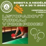 turnaj stolní tenis v náklí